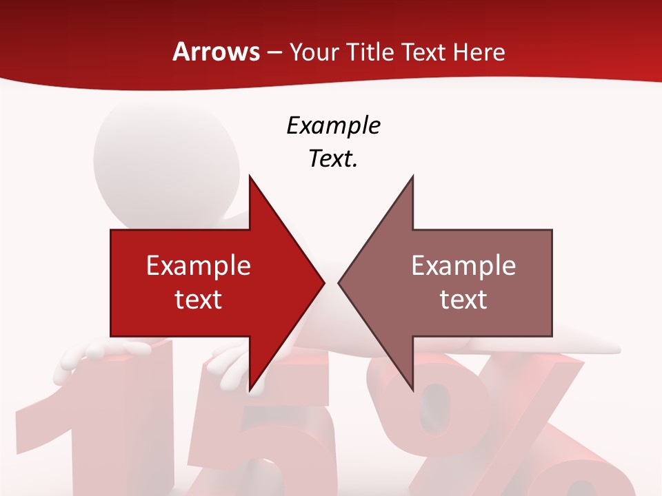 Isolated Sale Discount PowerPoint Template