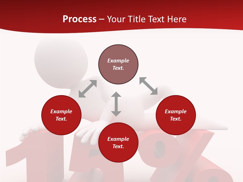 Isolated Sale Discount PowerPoint Template