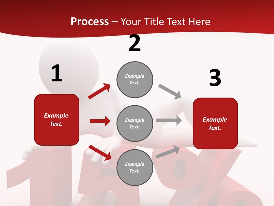 Isolated Sale Discount PowerPoint Template