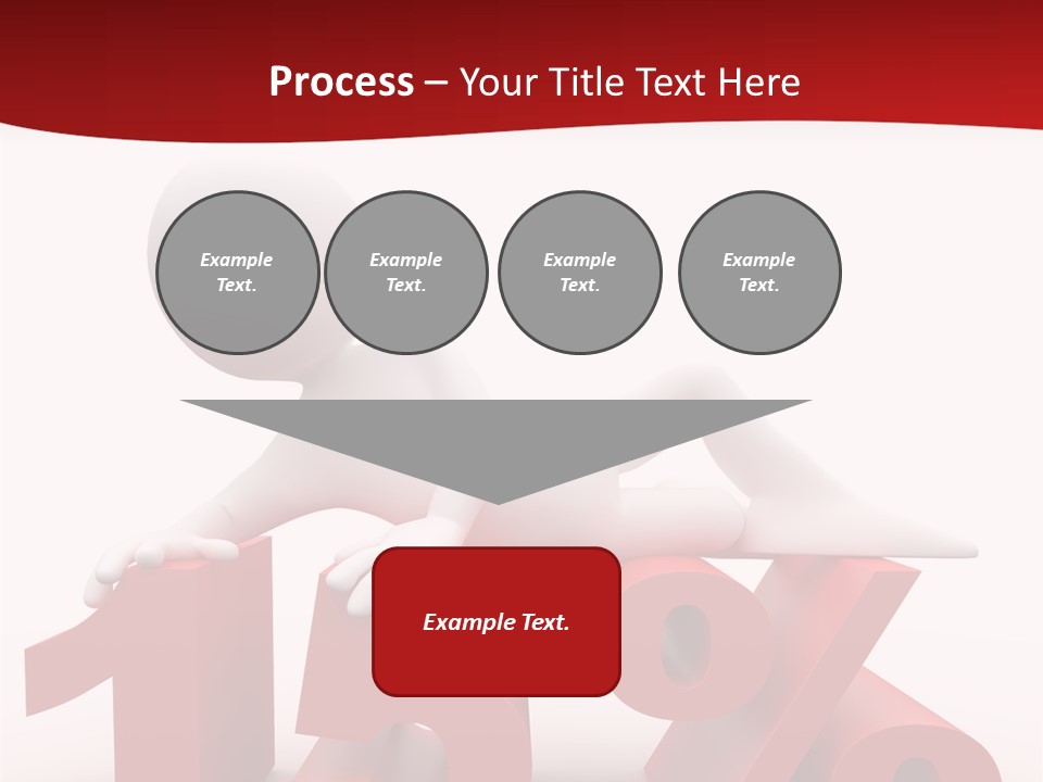 Isolated Sale Discount PowerPoint Template