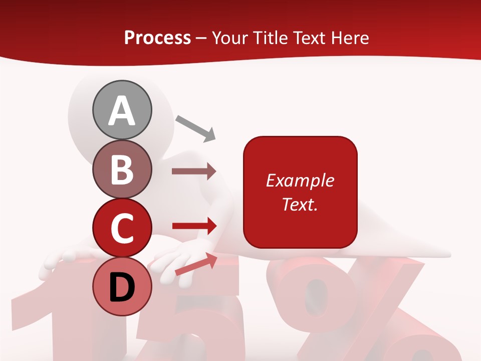 Isolated Sale Discount PowerPoint Template