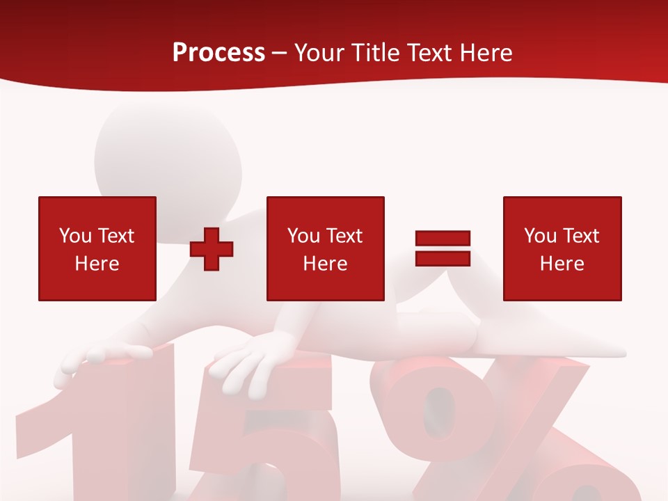Isolated Sale Discount PowerPoint Template