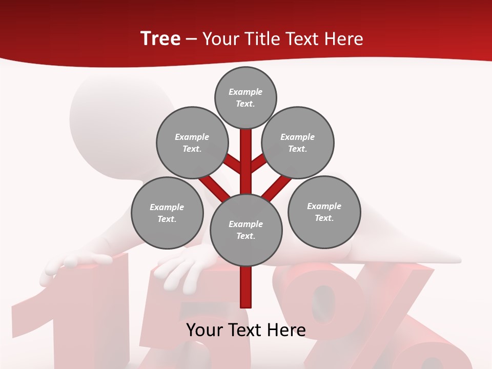 Isolated Sale Discount PowerPoint Template