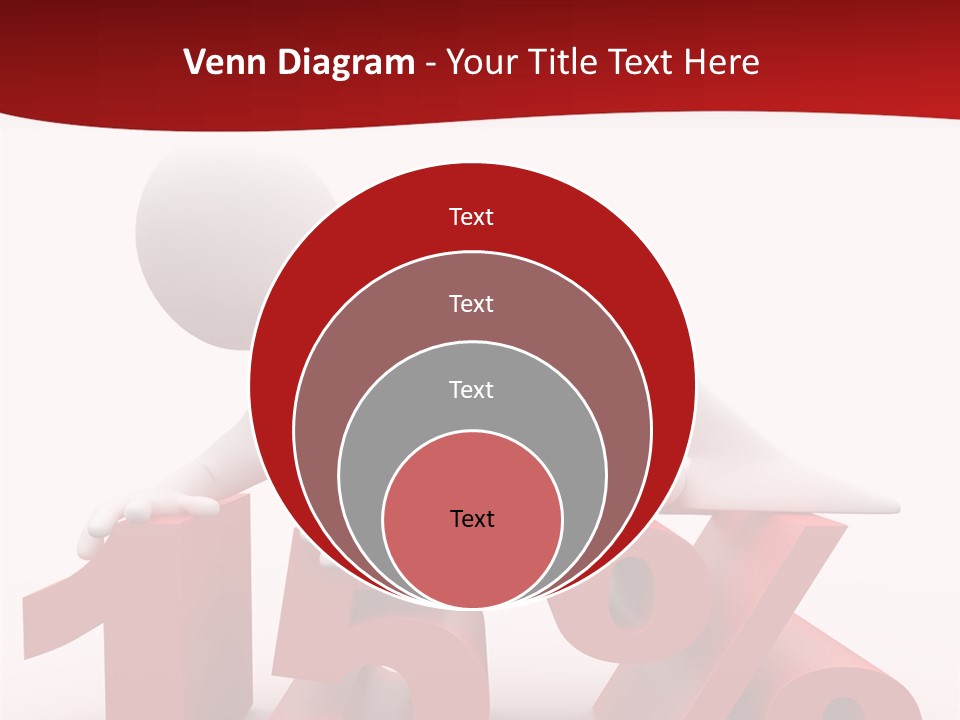 Isolated Sale Discount PowerPoint Template