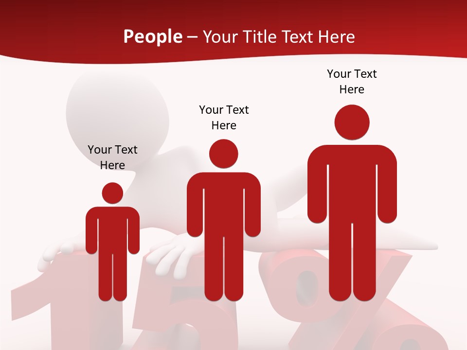 Isolated Sale Discount PowerPoint Template