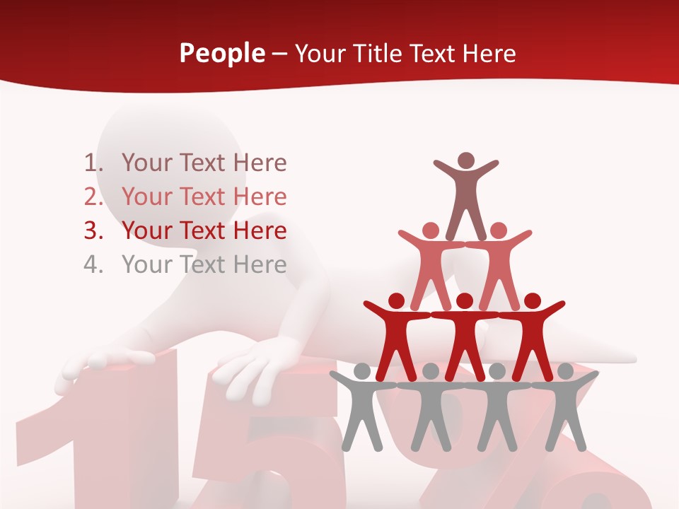 Isolated Sale Discount PowerPoint Template