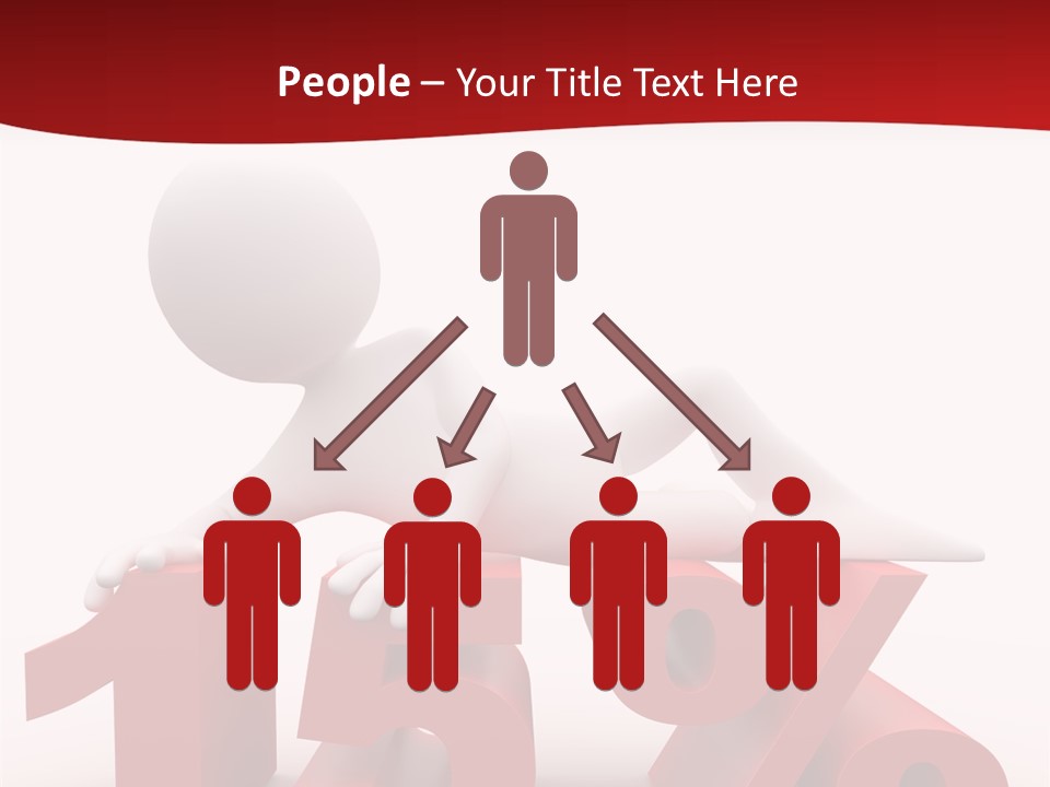 Isolated Sale Discount PowerPoint Template