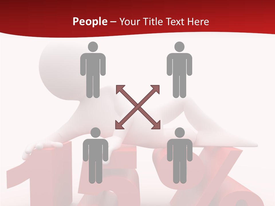 Isolated Sale Discount PowerPoint Template