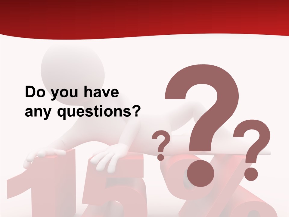 Isolated Sale Discount PowerPoint Template