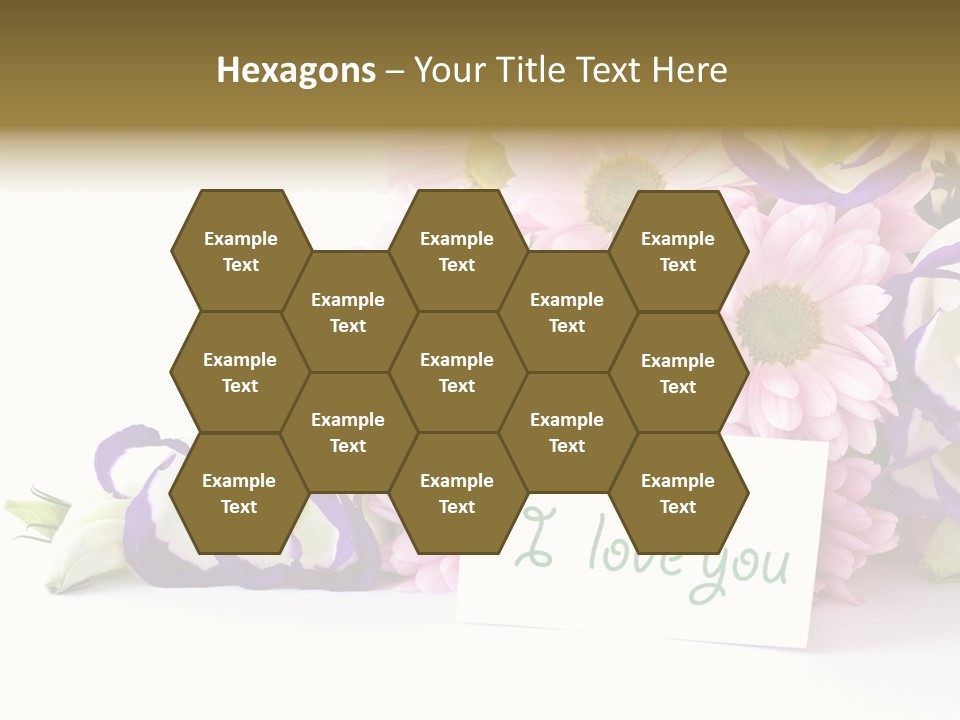 Flower Spring Chrysanthemums PowerPoint Template