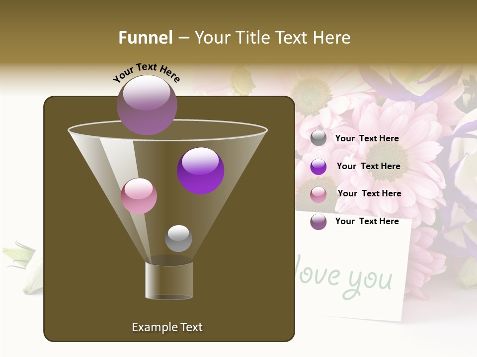 Flower Spring Chrysanthemums PowerPoint Template