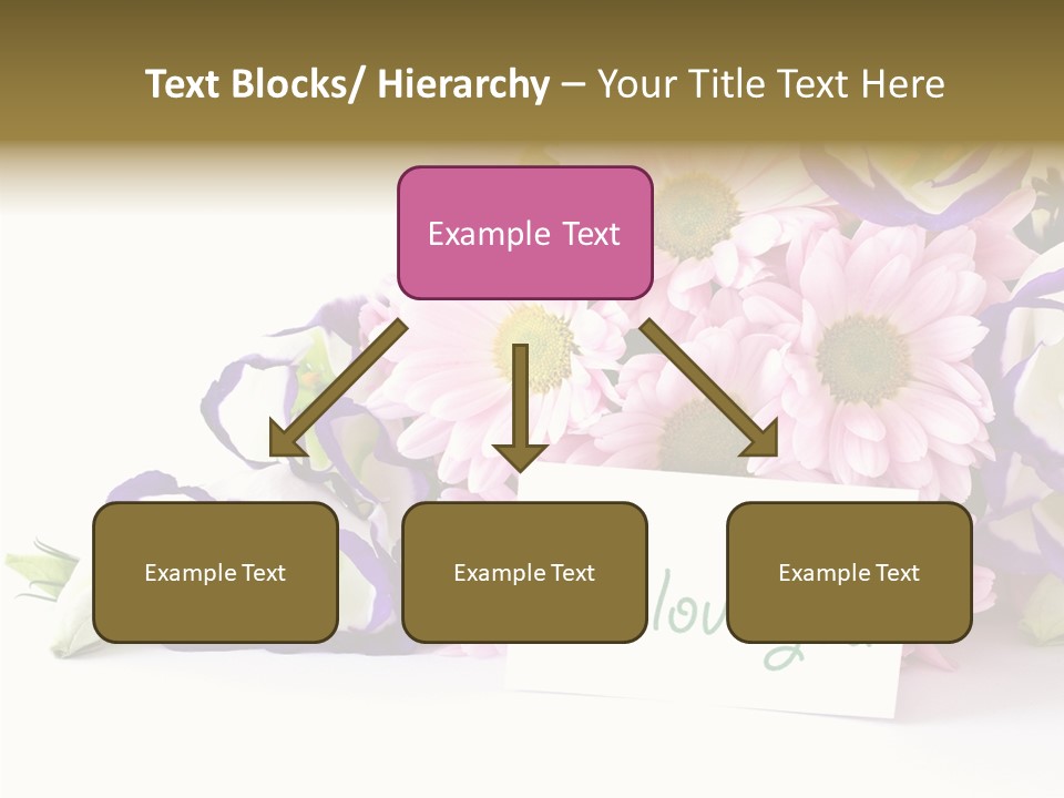 Flower Spring Chrysanthemums PowerPoint Template