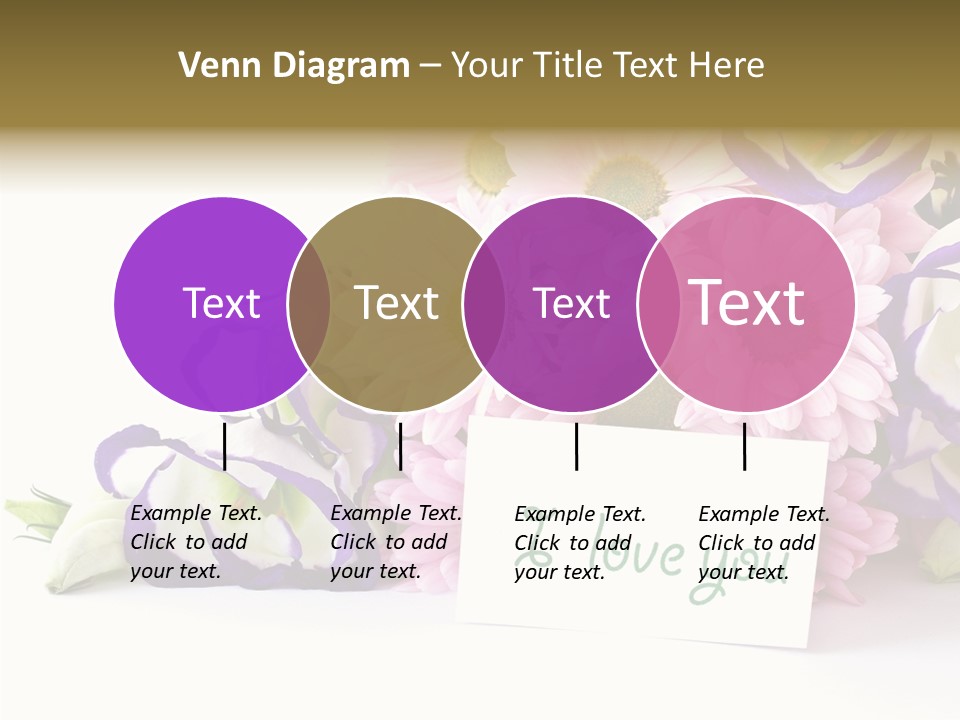 Flower Spring Chrysanthemums PowerPoint Template