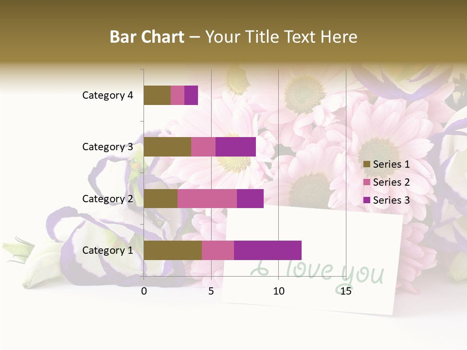 Flower Spring Chrysanthemums PowerPoint Template
