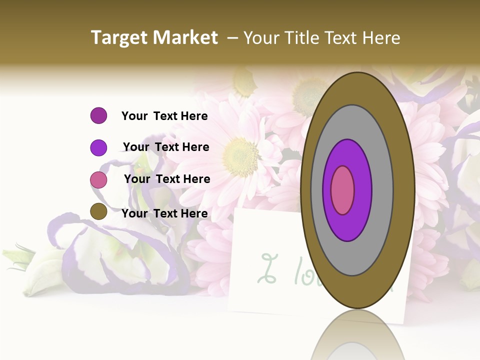 Flower Spring Chrysanthemums PowerPoint Template