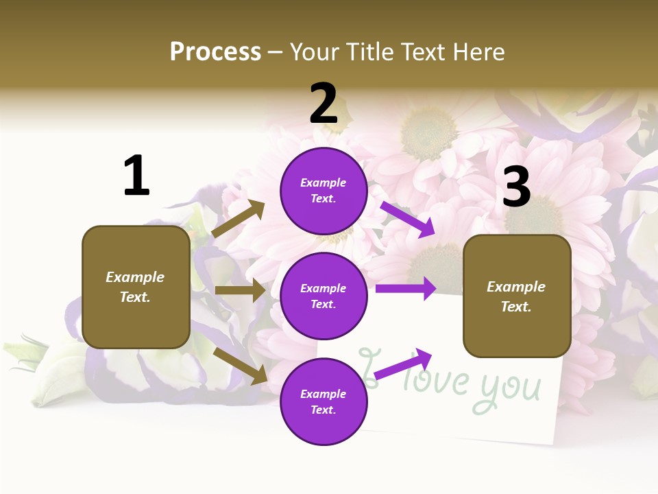 Flower Spring Chrysanthemums PowerPoint Template