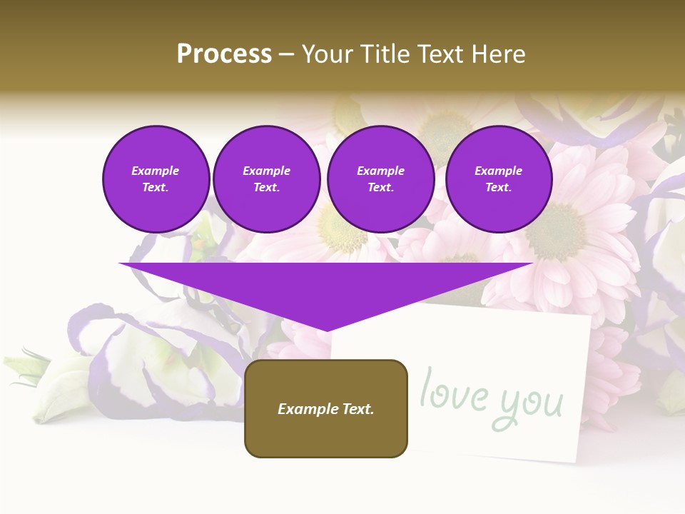 Flower Spring Chrysanthemums PowerPoint Template