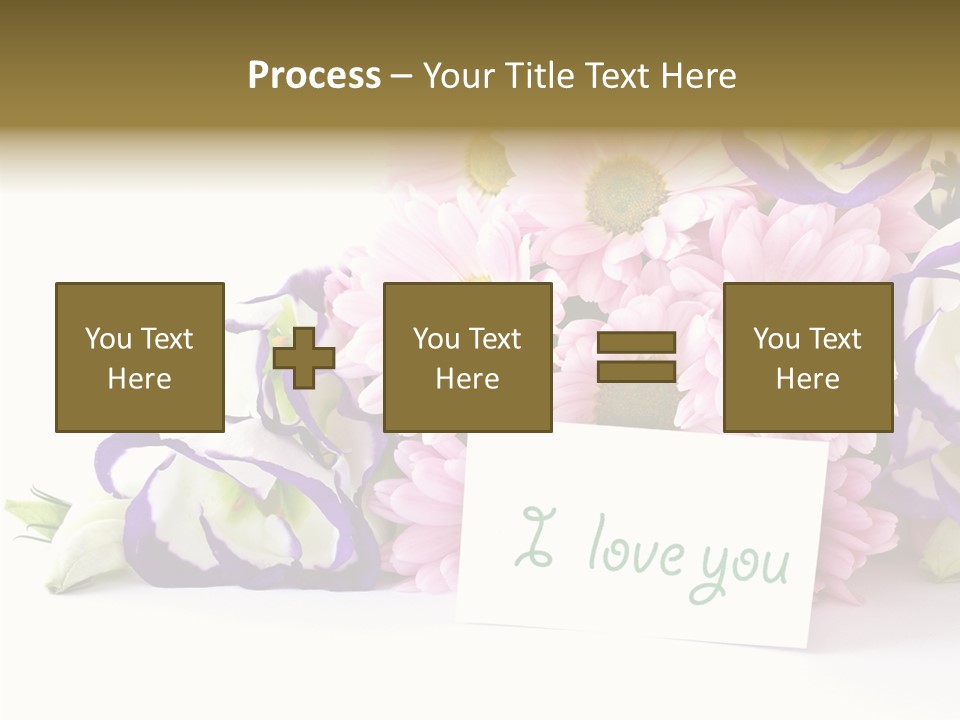 Flower Spring Chrysanthemums PowerPoint Template