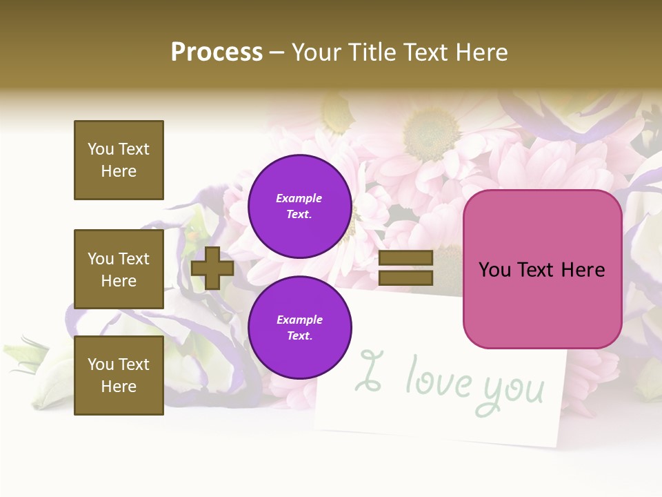 Flower Spring Chrysanthemums PowerPoint Template