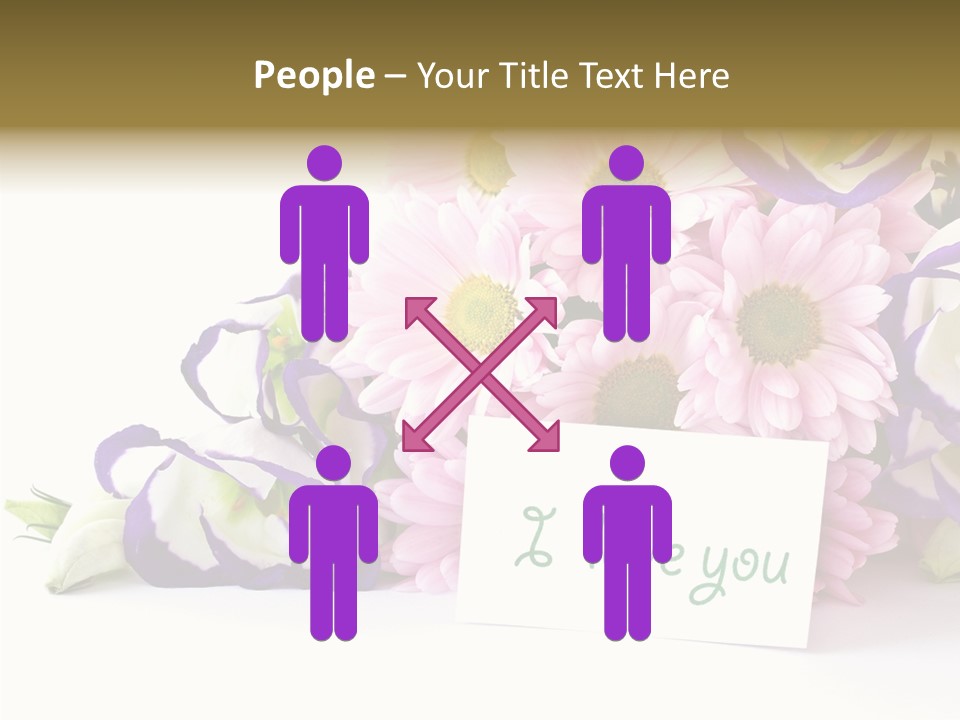 Flower Spring Chrysanthemums PowerPoint Template