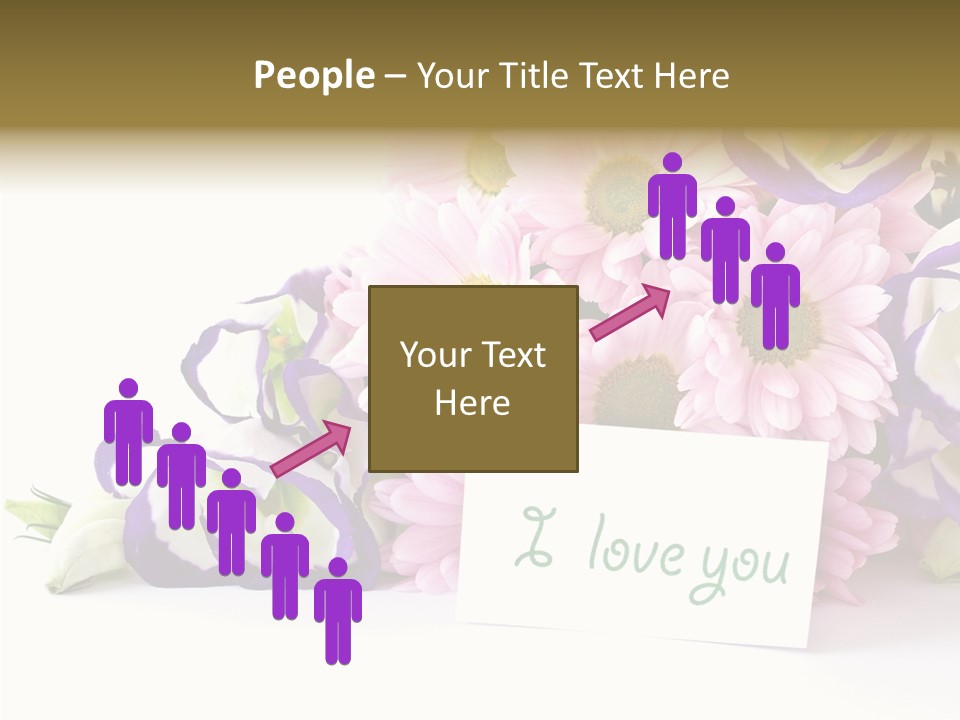 Flower Spring Chrysanthemums PowerPoint Template