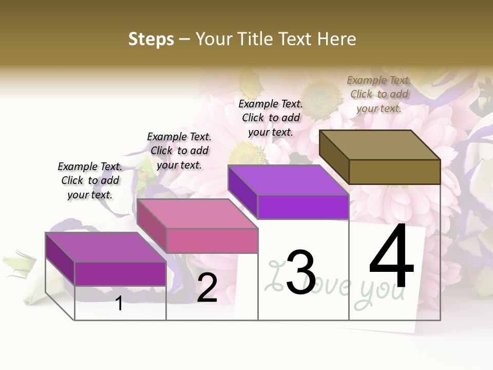 Flower Spring Chrysanthemums PowerPoint Template
