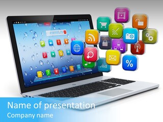 Communication Technology Www PowerPoint Template