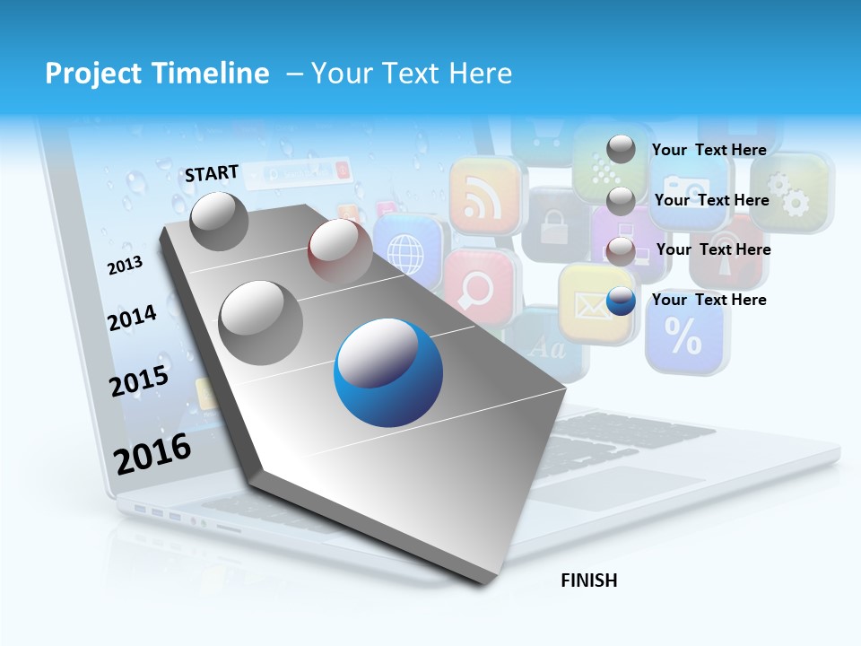 Communication Technology Www PowerPoint Template