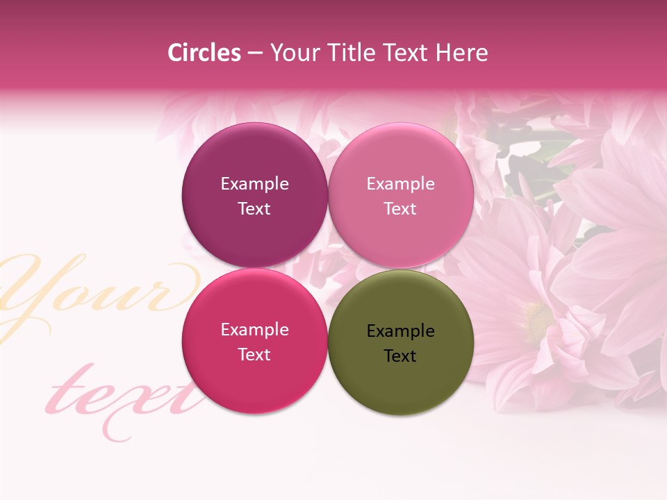 Beautiful Seasonal Spring PowerPoint Template