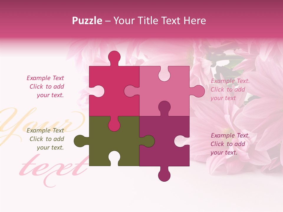 Beautiful Seasonal Spring PowerPoint Template