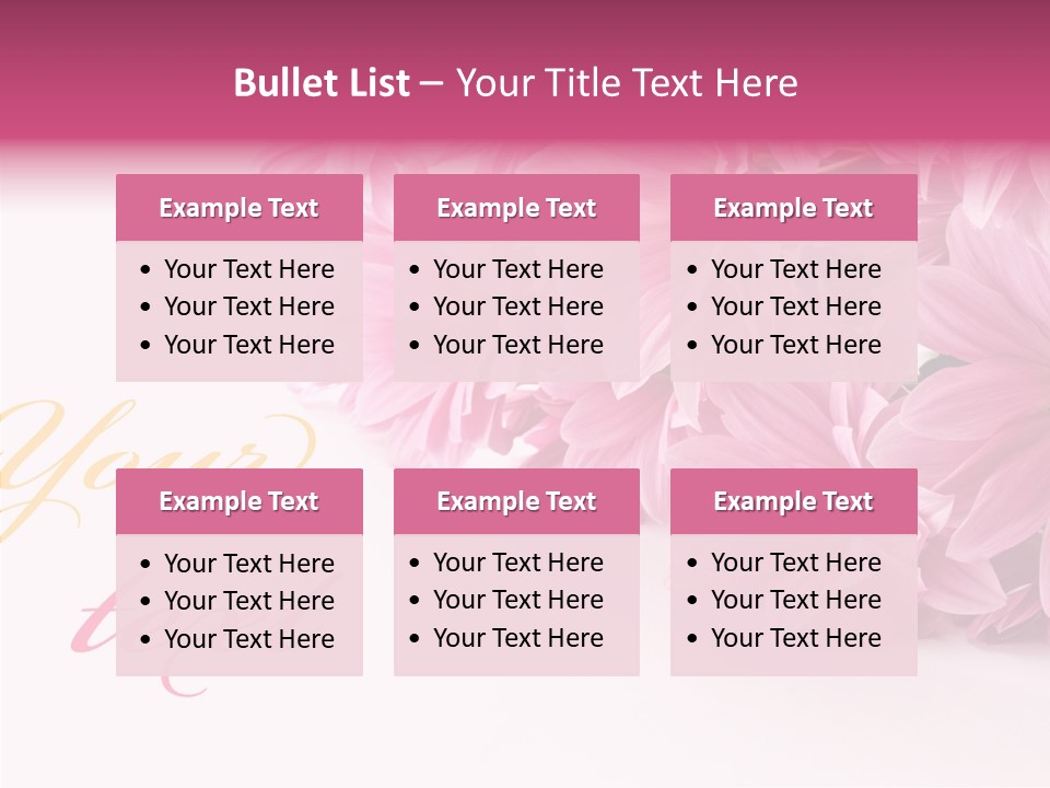 Beautiful Seasonal Spring PowerPoint Template