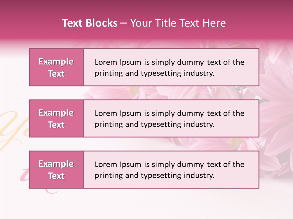 Beautiful Seasonal Spring PowerPoint Template