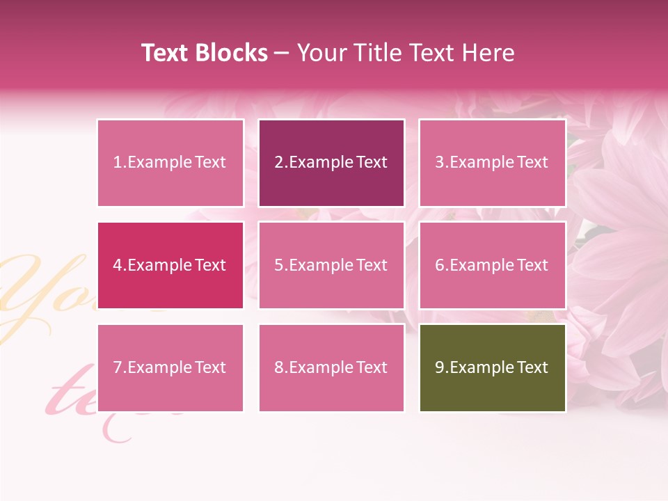 Beautiful Seasonal Spring PowerPoint Template