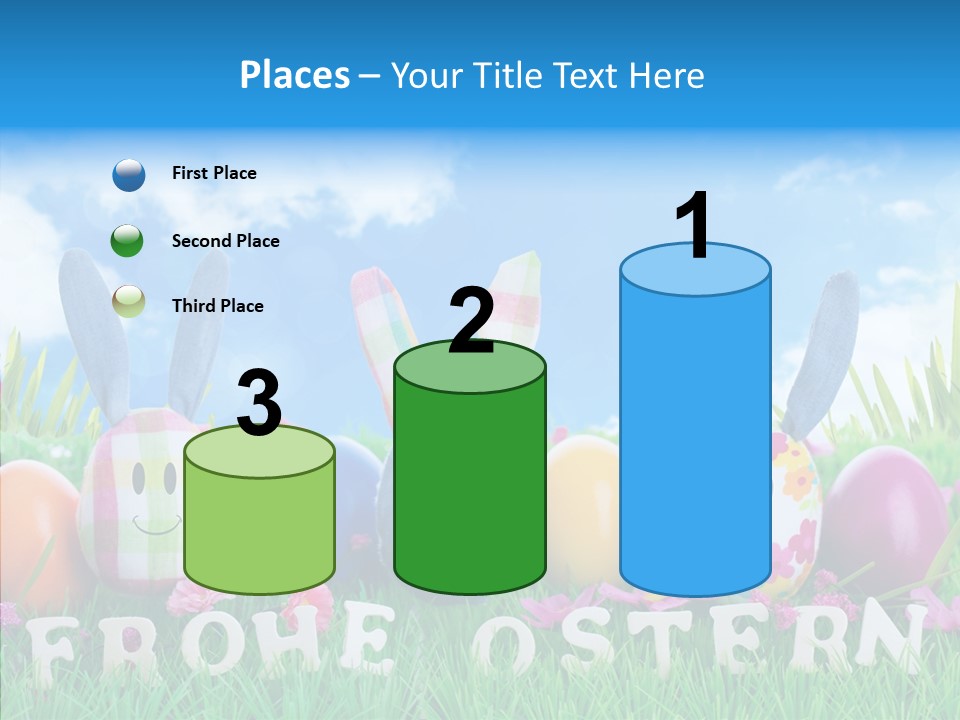 Kinder Oster Easter Eggs PowerPoint Template