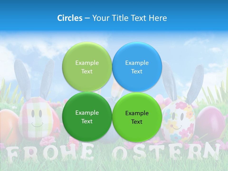 Kinder Oster Easter Eggs PowerPoint Template