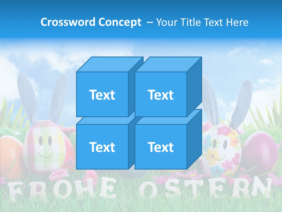 Kinder Oster Easter Eggs PowerPoint Template