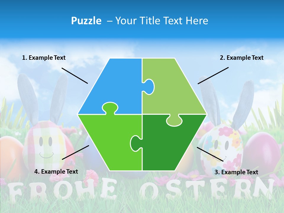 Kinder Oster Easter Eggs PowerPoint Template