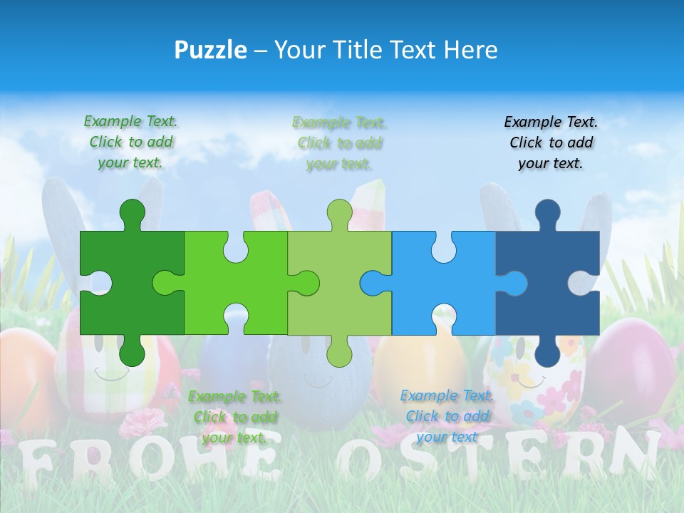 Kinder Oster Easter Eggs PowerPoint Template