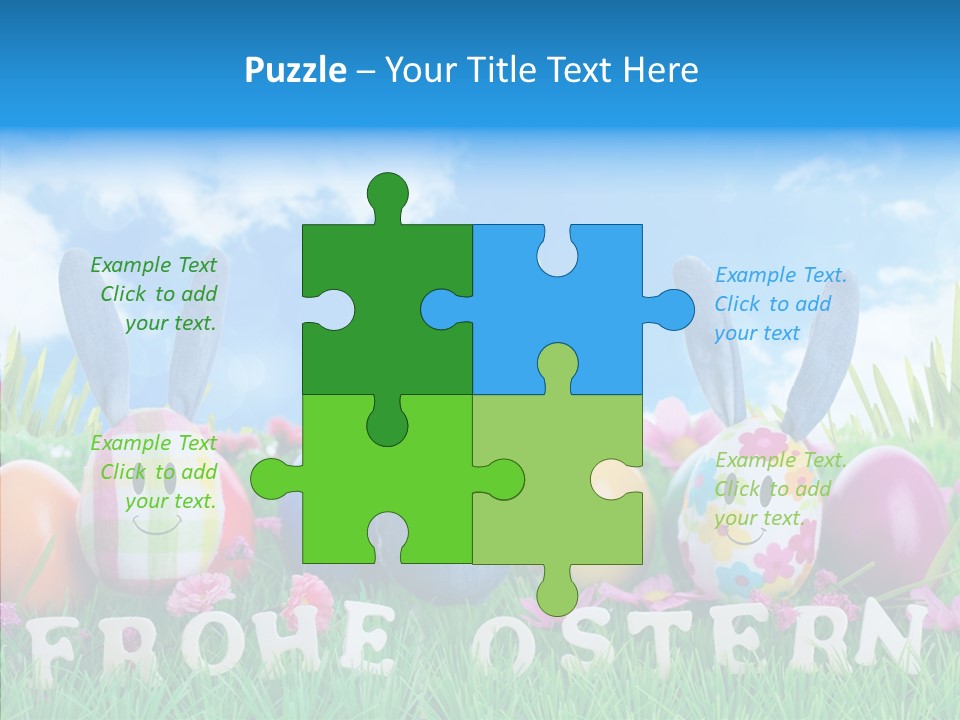 Kinder Oster Easter Eggs PowerPoint Template