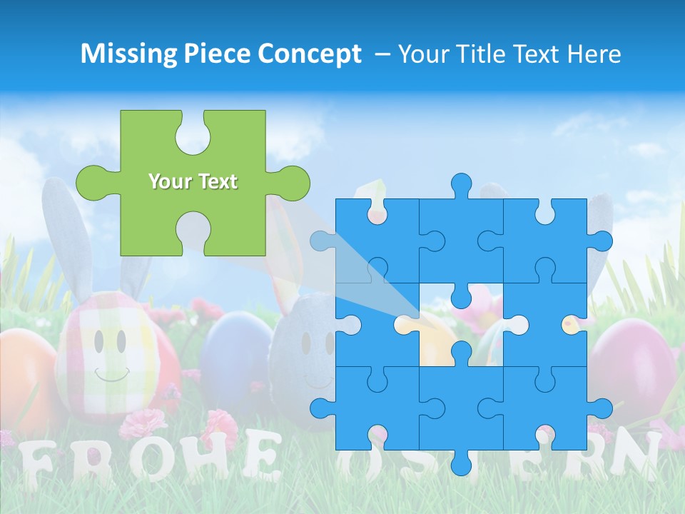 Kinder Oster Easter Eggs PowerPoint Template