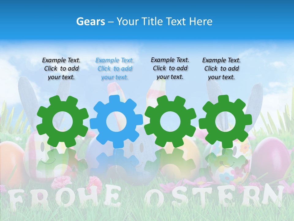 Kinder Oster Easter Eggs PowerPoint Template
