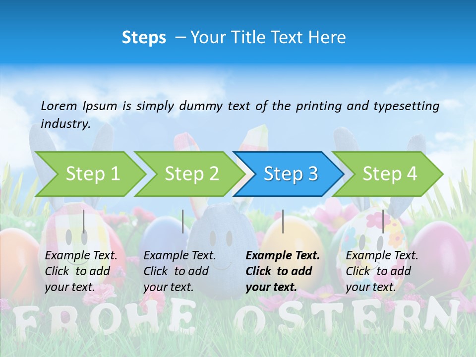 Kinder Oster Easter Eggs PowerPoint Template