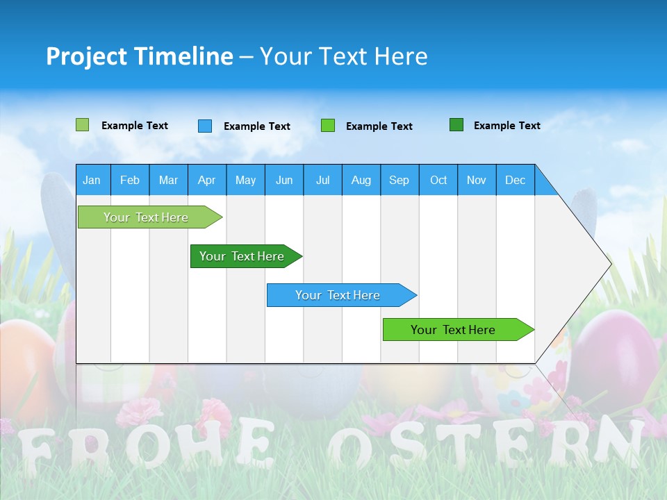 Kinder Oster Easter Eggs PowerPoint Template