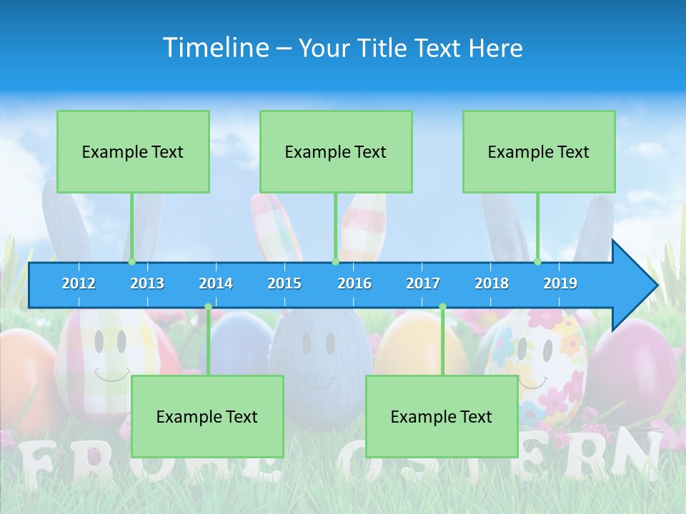 Kinder Oster Easter Eggs PowerPoint Template