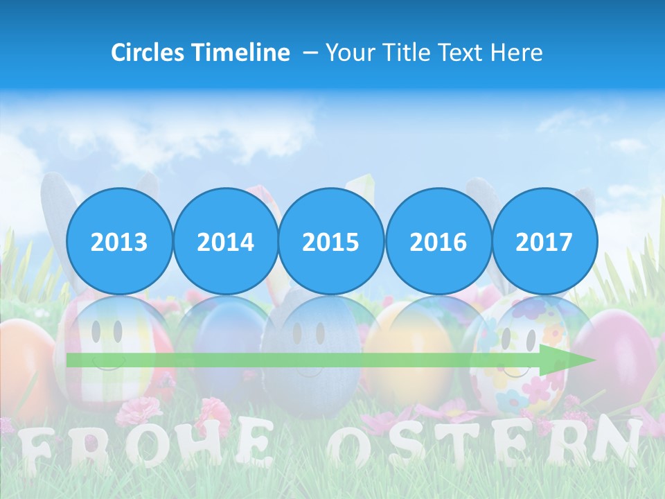 Kinder Oster Easter Eggs PowerPoint Template