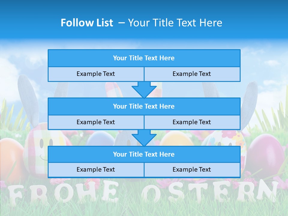 Kinder Oster Easter Eggs PowerPoint Template