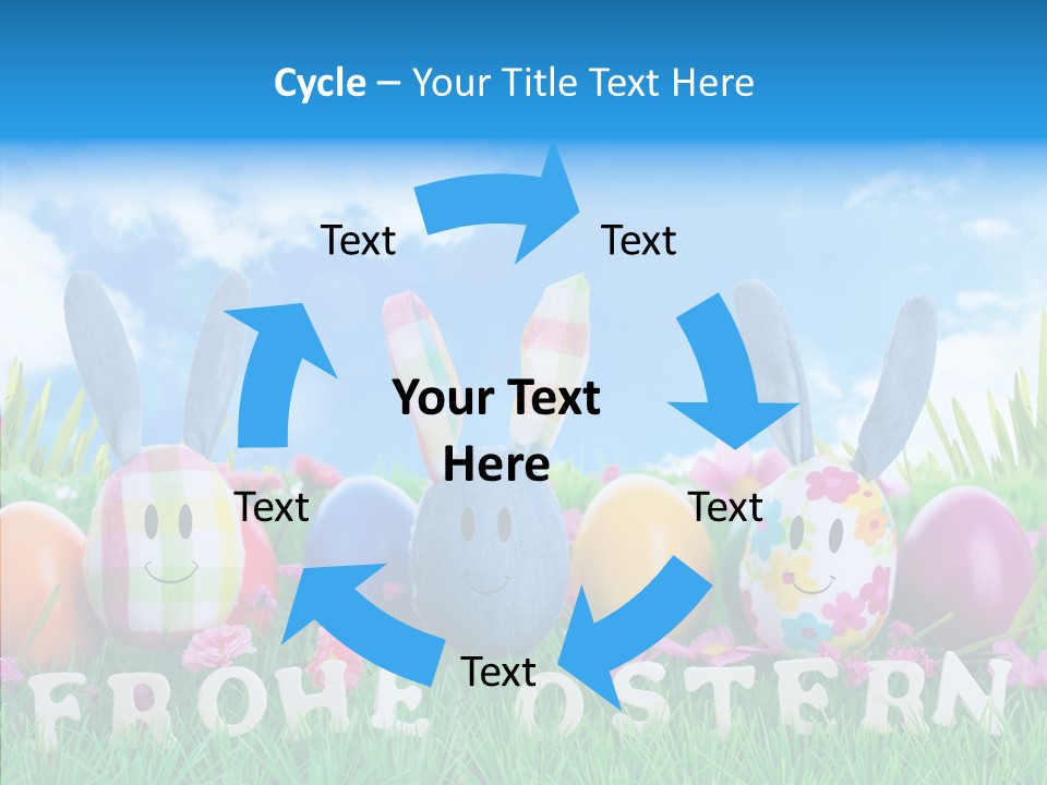 Kinder Oster Easter Eggs PowerPoint Template