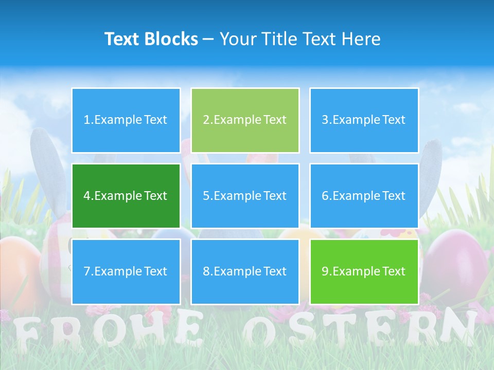 Kinder Oster Easter Eggs PowerPoint Template