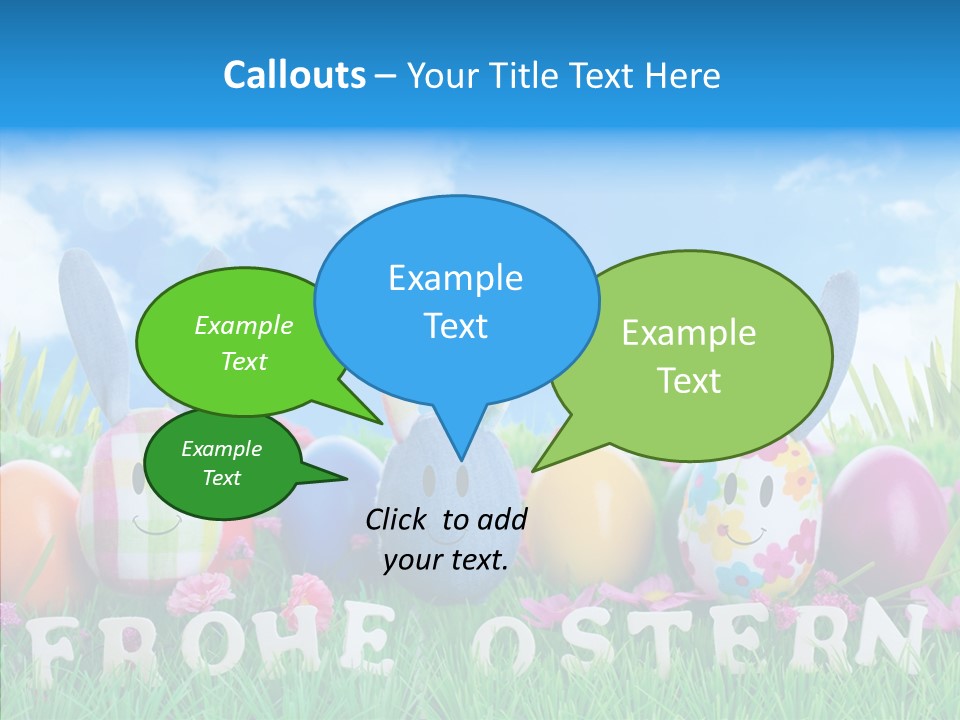 Kinder Oster Easter Eggs PowerPoint Template