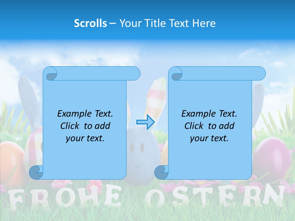 Kinder Oster Easter Eggs PowerPoint Template